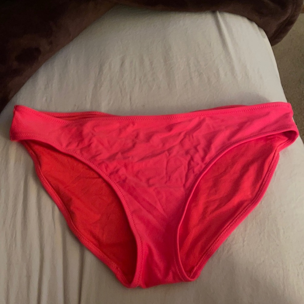 red bikini bottoms